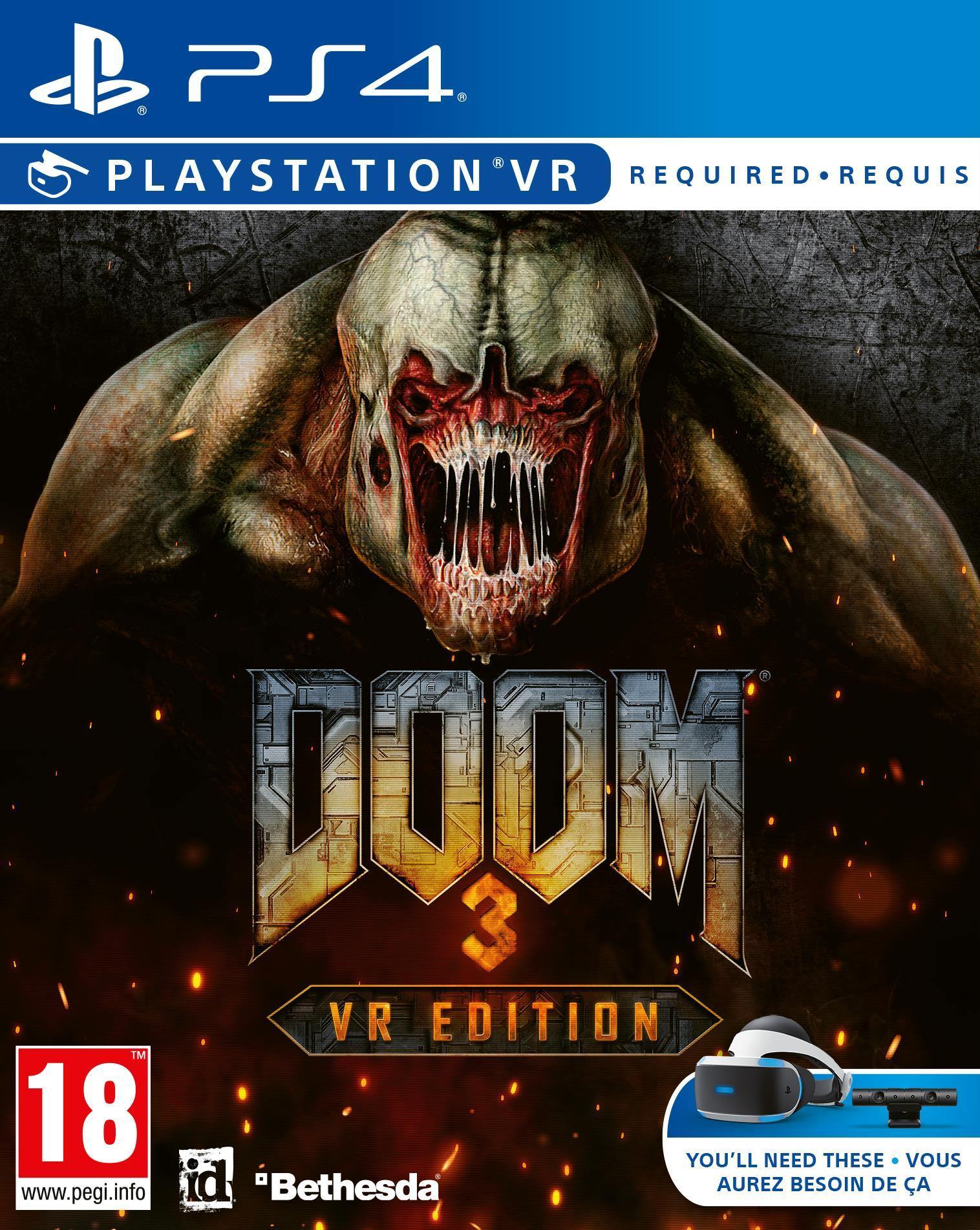 Doom 3 : VR Edition (PS4) - flash vidéo