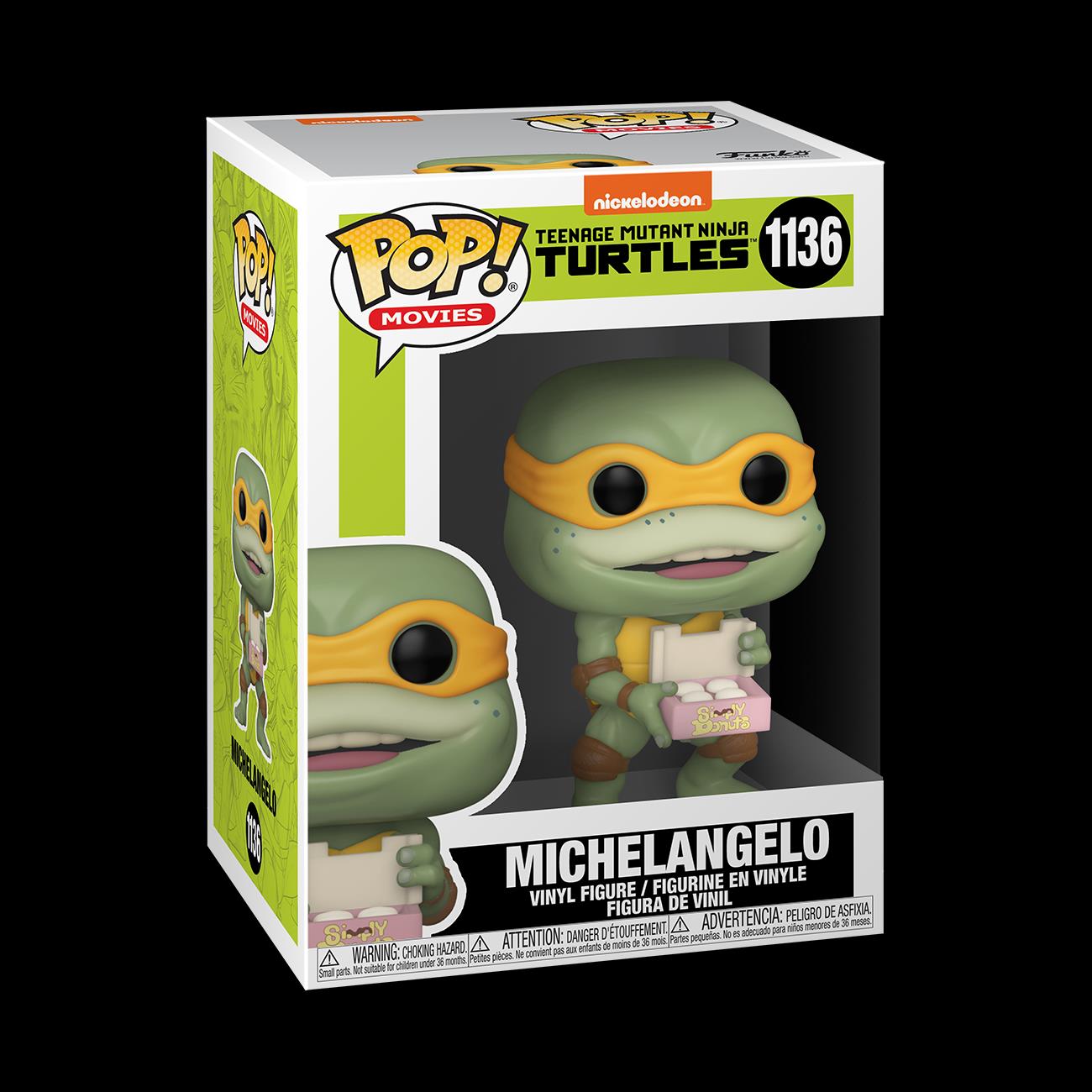 Funko Pop! Movies: Teenage Mutant Ninja Turtles 2: Secret of the Ooze - Michelangelo - flash vidéo
