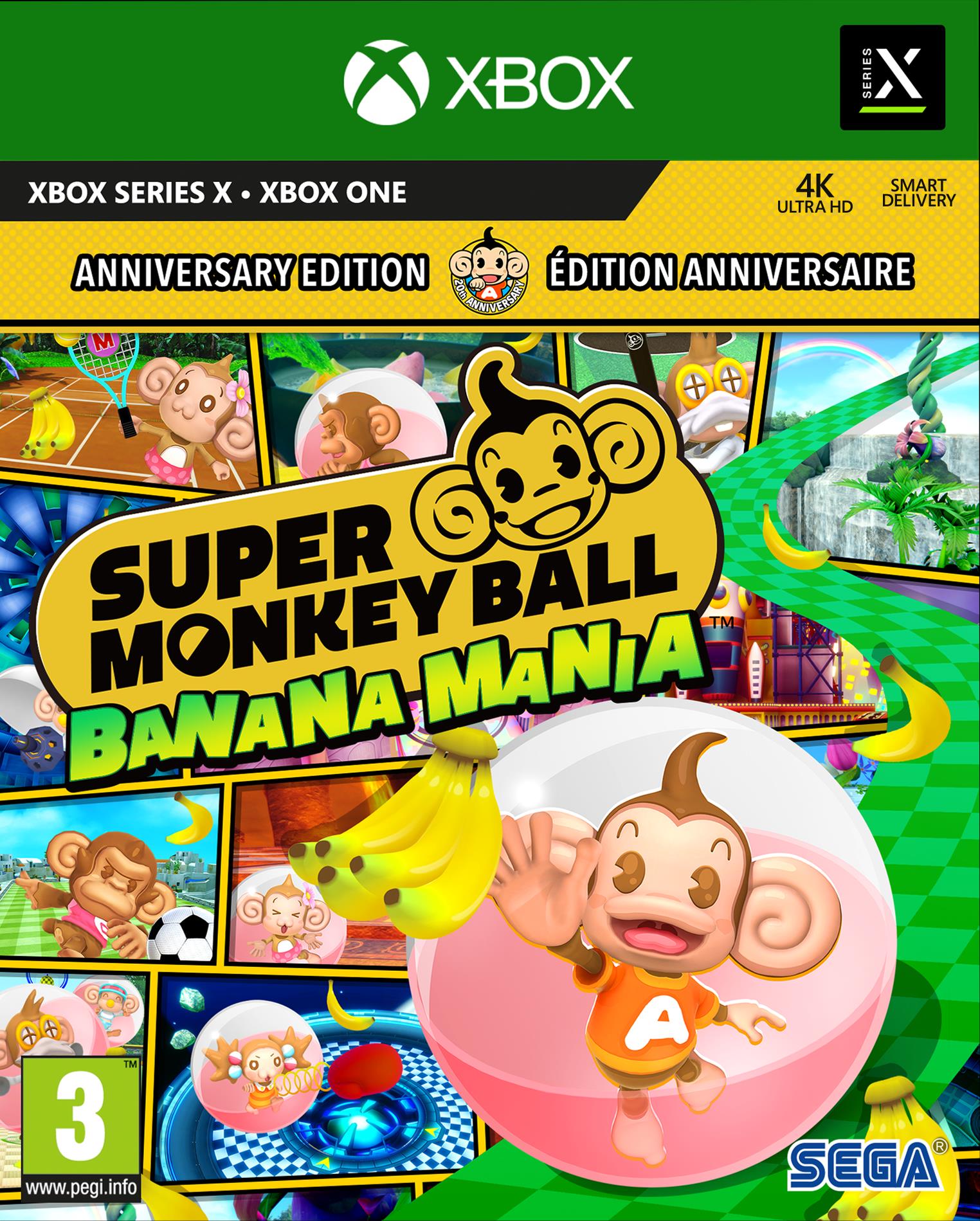 Super Monkey Ball Banana Mania - Anniversary Edition - flash vidéo