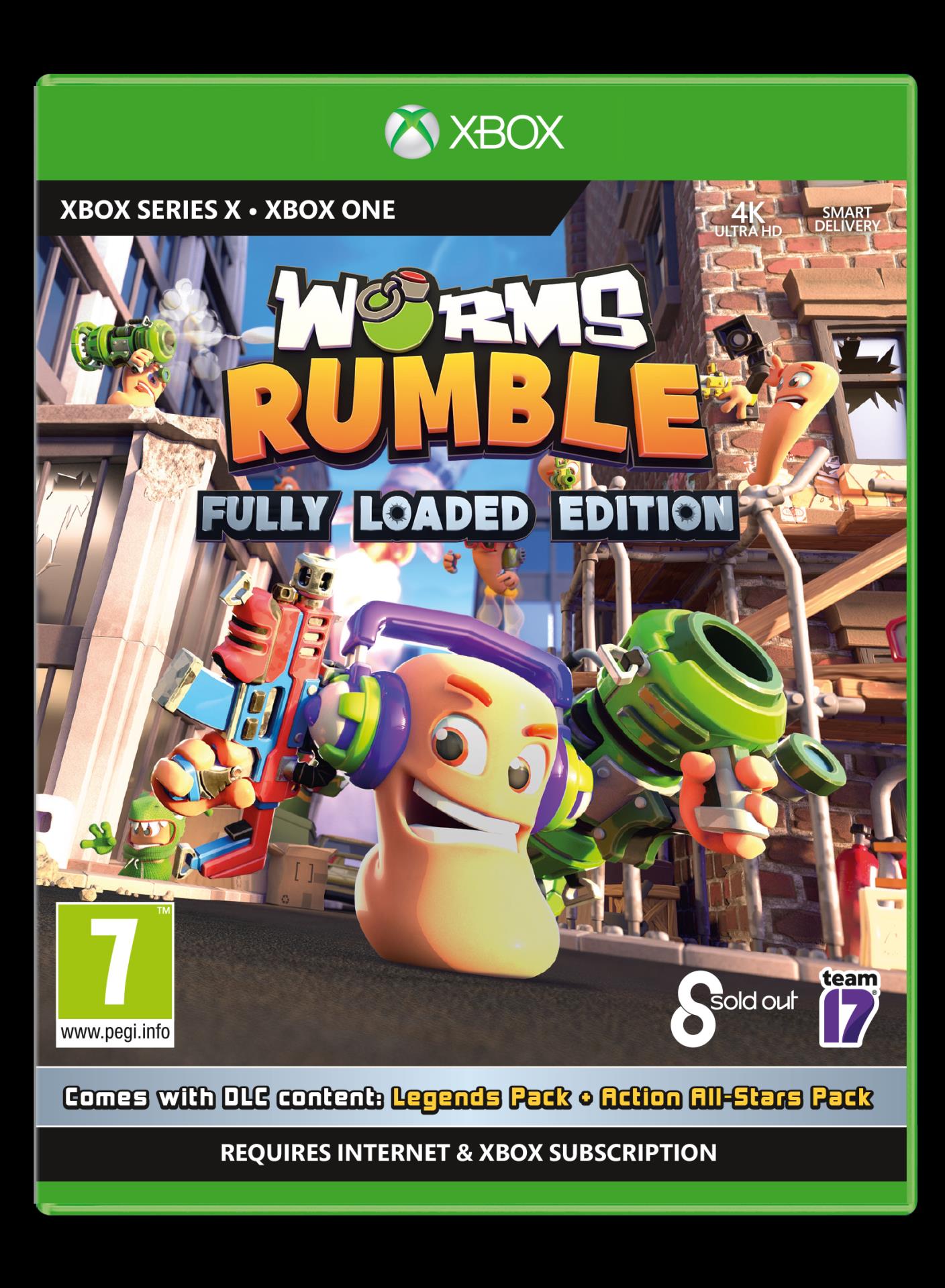 Worms Rumble - flash vidéo