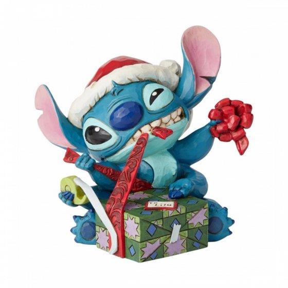 Enesco - Disney Bad Wrap (Stitch With Santa Hat Figurine) - flash vidéo