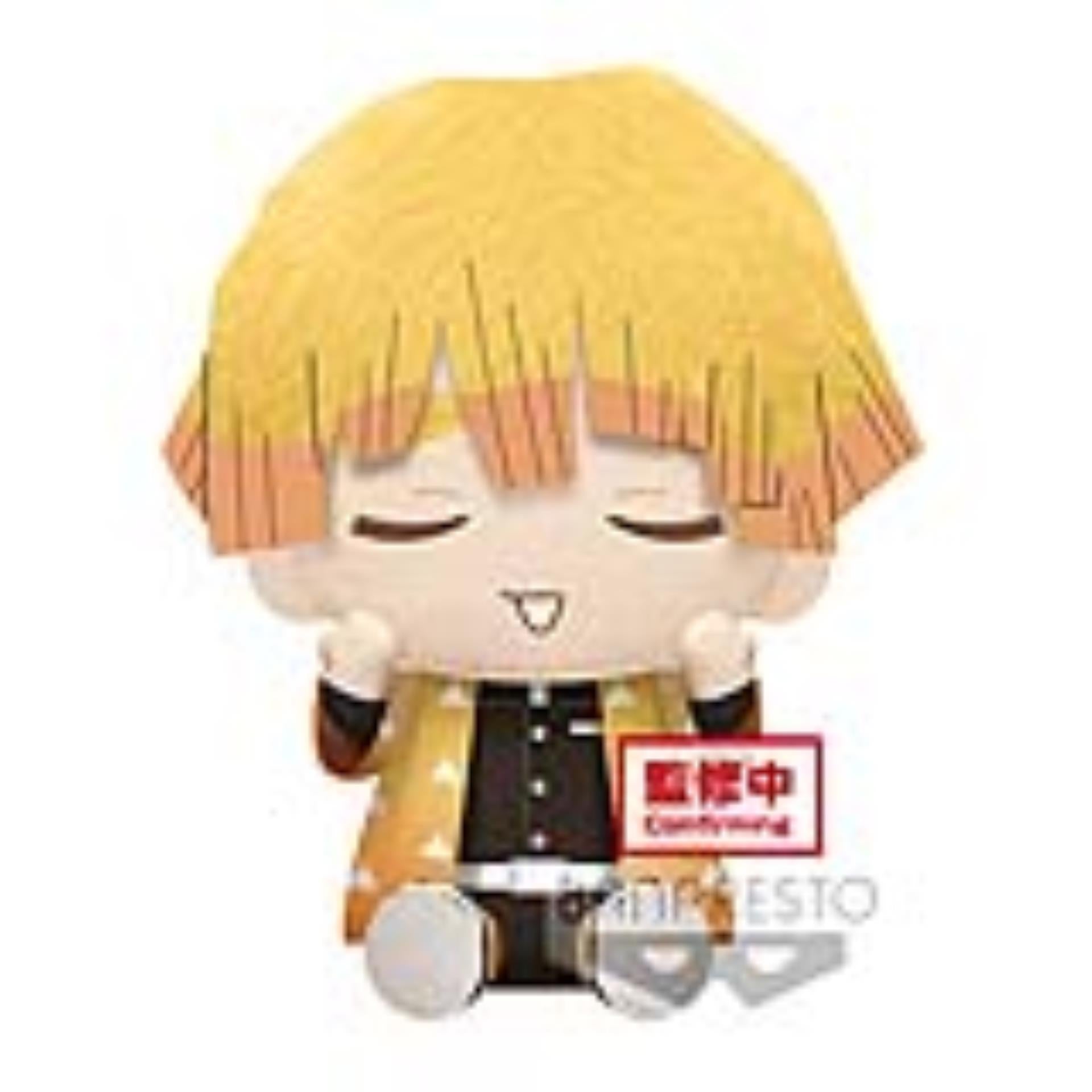 Demon Slayer: Kimetsu no Yaiba - Zenitsu Agatsuma Big Plush 20cm - flash vidéo