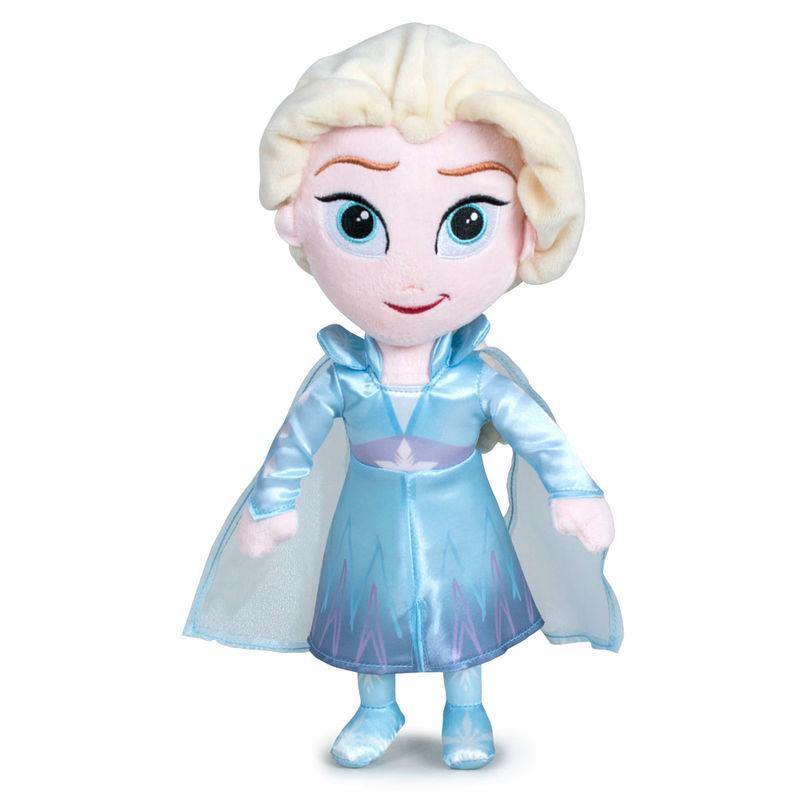 La Reine des Neiges - Peluche Elsa 30cm - flash vidéo