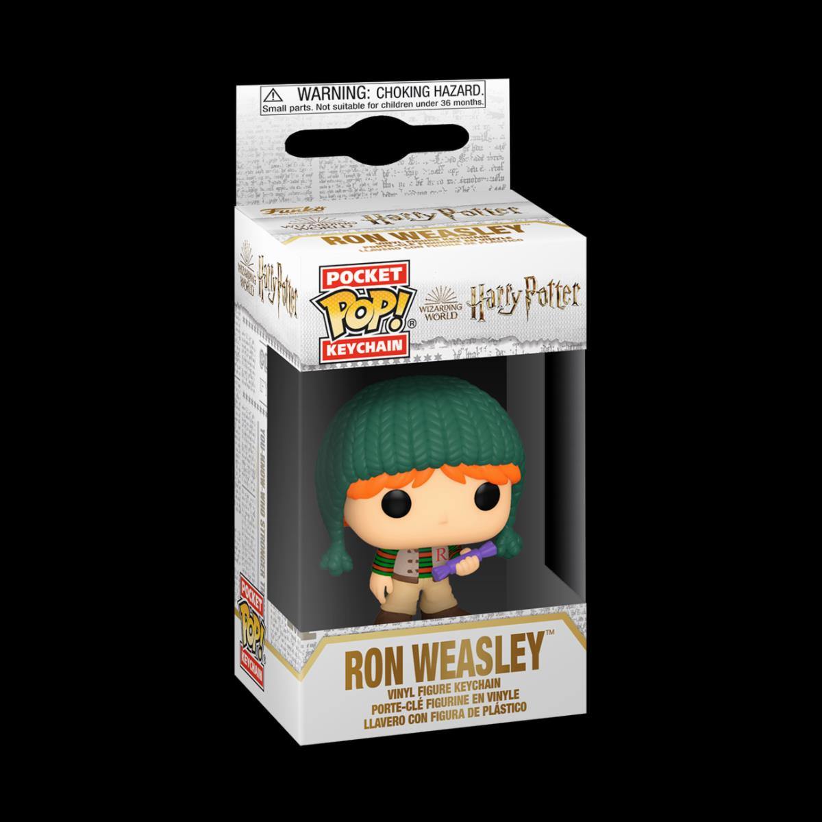 Funko Pocket Pop! Keychain Harry Potter Holiday S11 Ron ENG Merchandising - flash vidéo