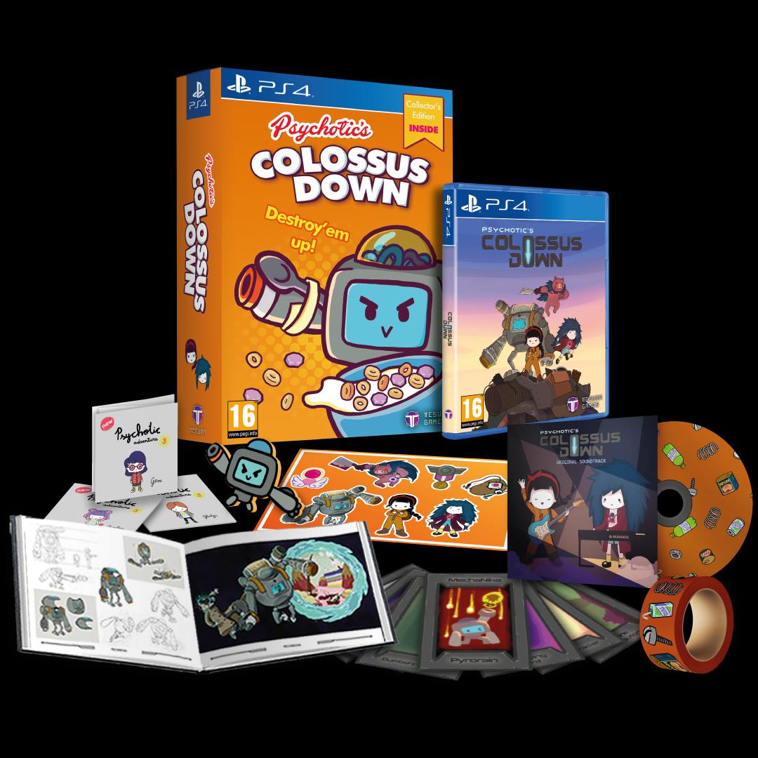 Psychotic's Colossus Down - Destroy'em Up Edition - flash vidéo