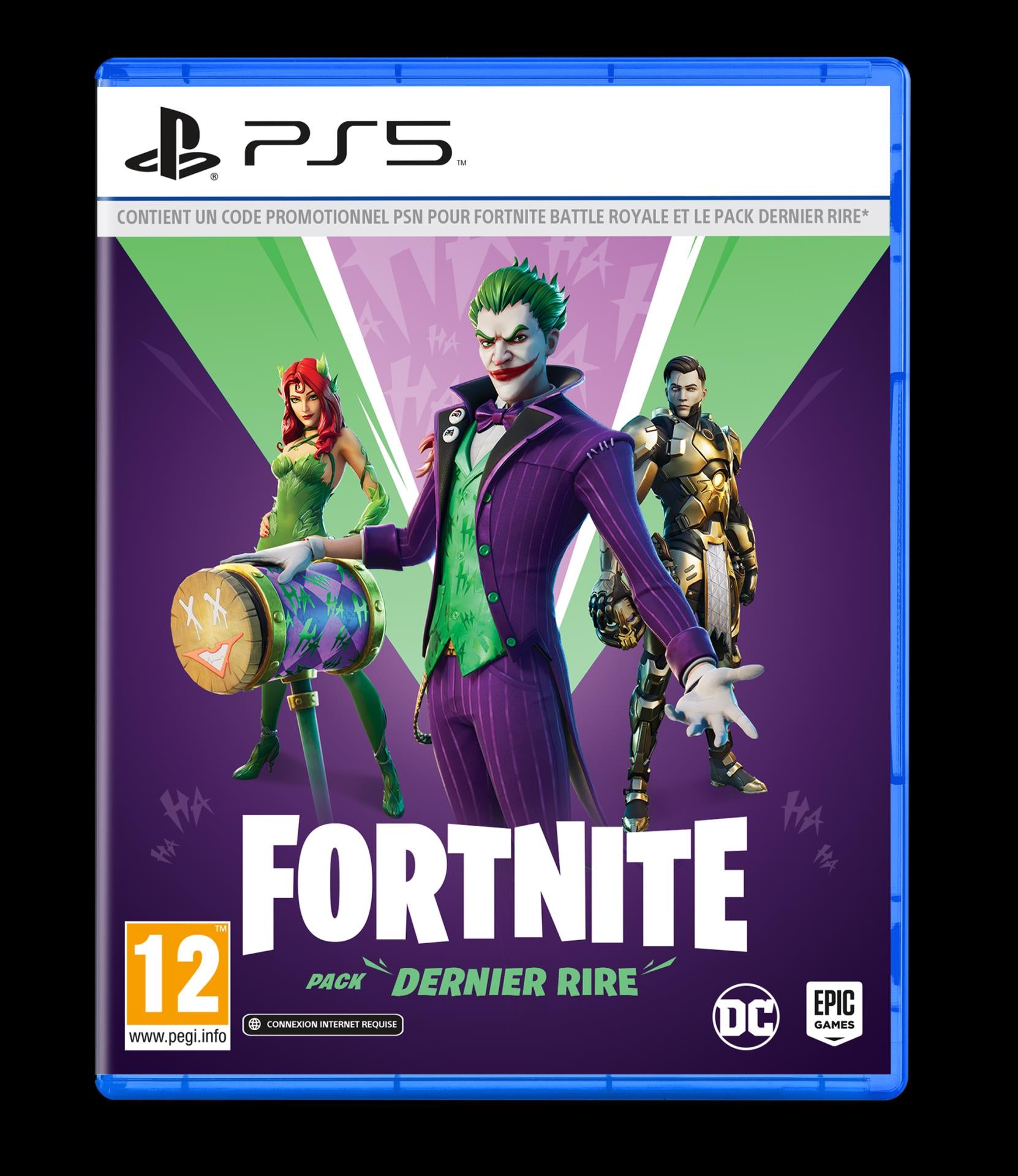 Fortnite - Pack Dernier Rire (Code-in-a-box) - flash vidéo