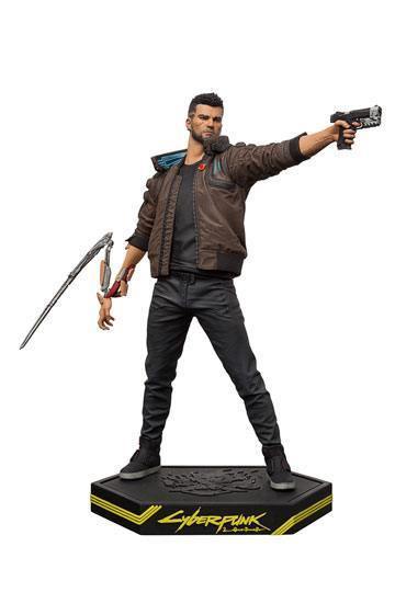 Cyberpunk 2077 - Statuette PVC Mâle V 24 cm - flash vidéo