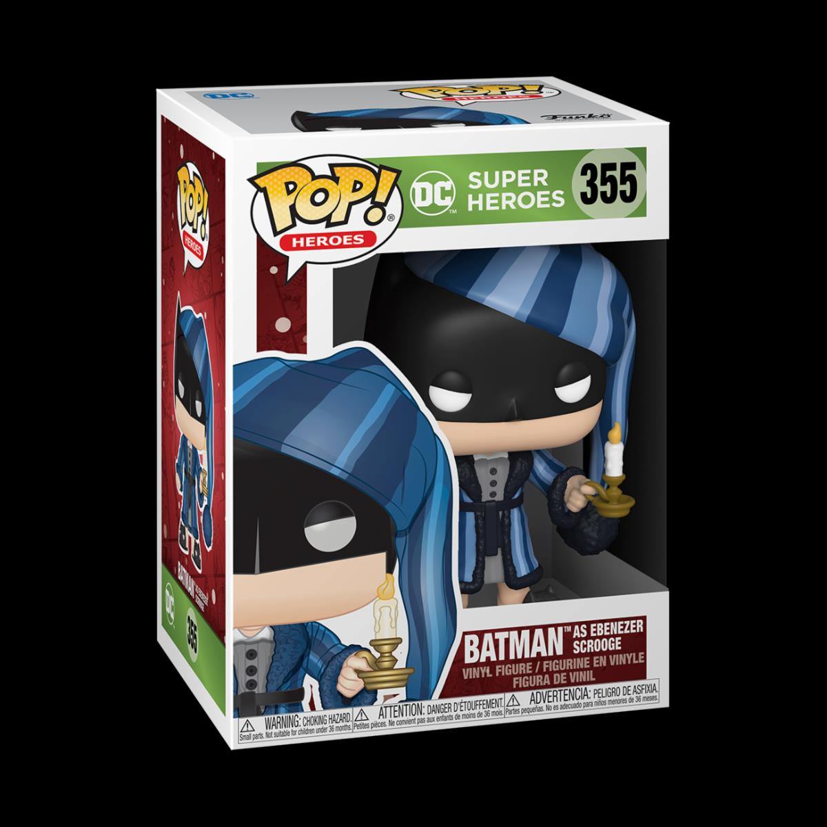 Funko Pop! POP Heroes DC Comics Holiday Scrooge Batman - flash vidéo