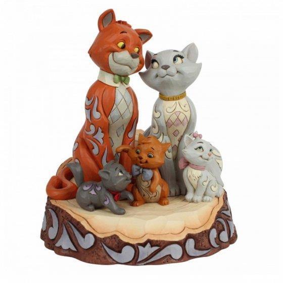 Enesco - Disney Aristocats Carved By Heart Figurine - flash vidéo