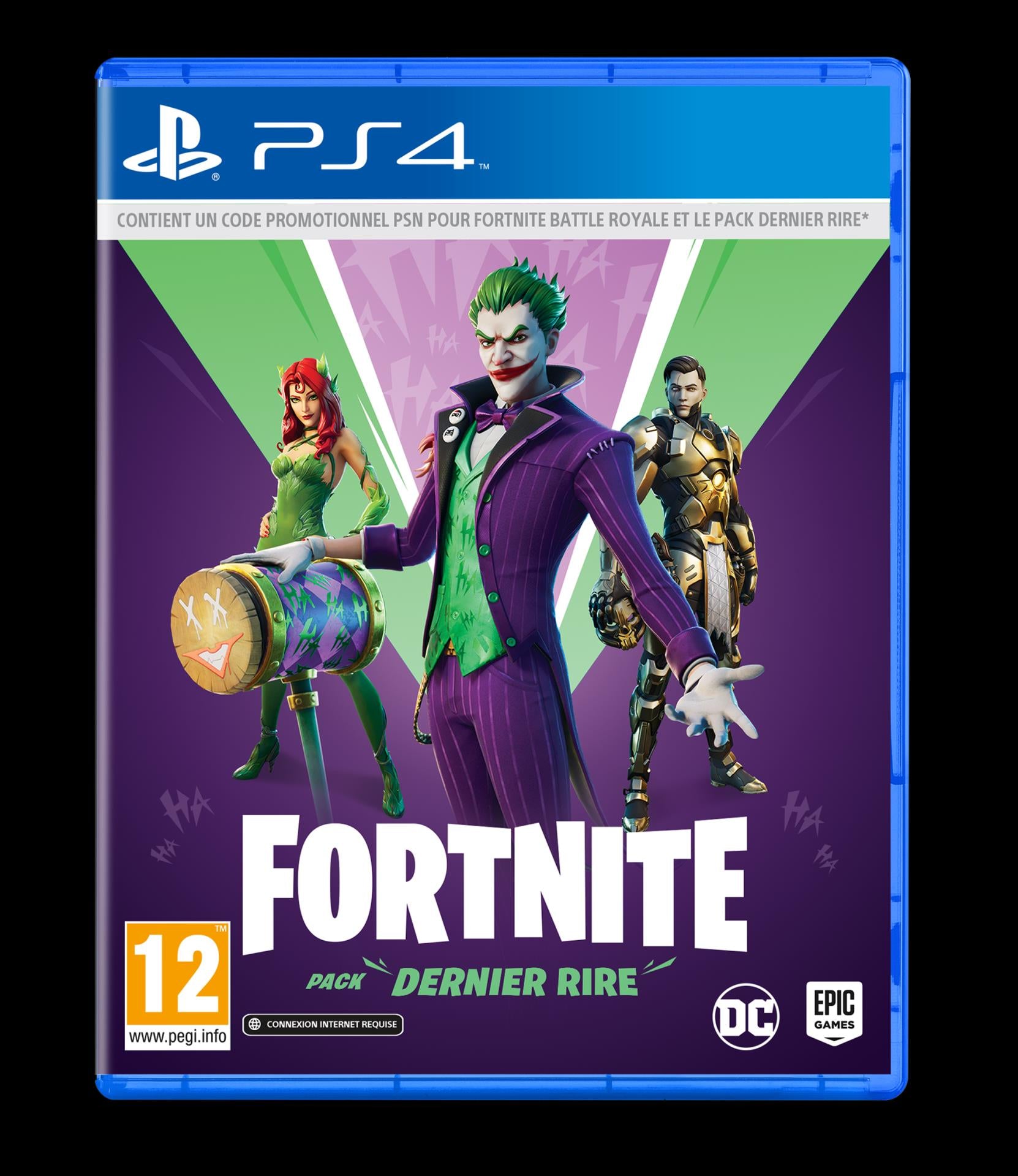 Fortnite - Pack Dernier Rire (Code-in-a-box) - flash vidéo