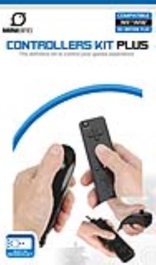 Minibird Wii U Controller Kit Plus Black - flash vidéo