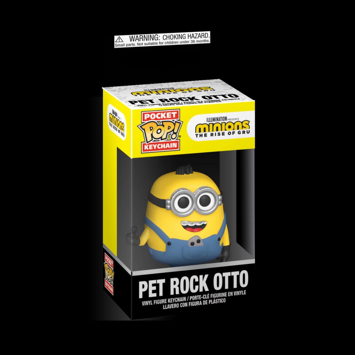 Funko Pop! Keychain Minions 2 - Pet Rock Otto - flash vidéo