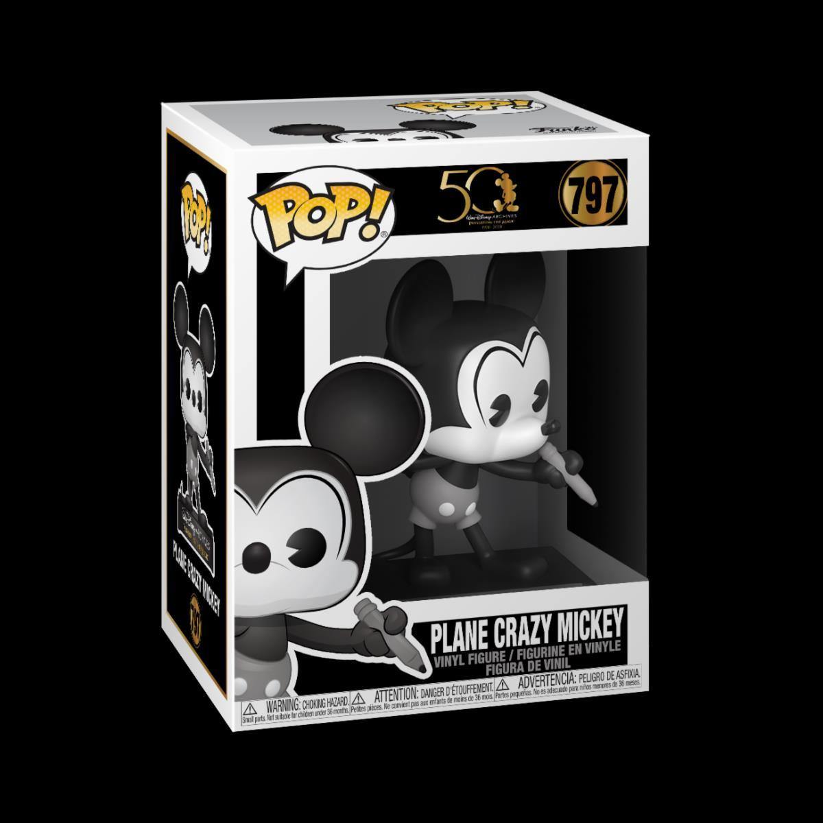 Funko Pop! Disney Archives S1 Mickey Mouse Black & White - flash vidéo