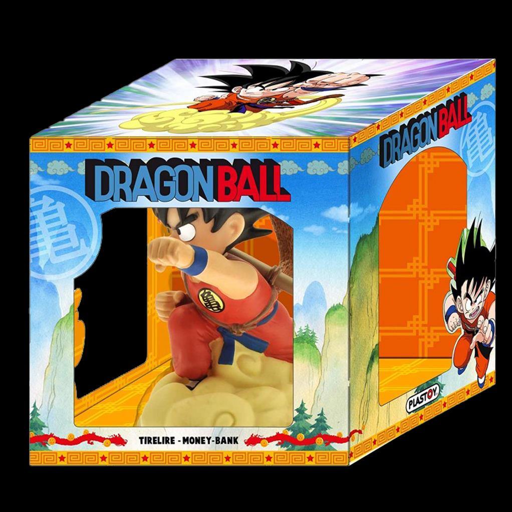 Plastoy - Tirelire Dragon Ball San Goku sur son nuage magique 2e Edition - flash vidéo