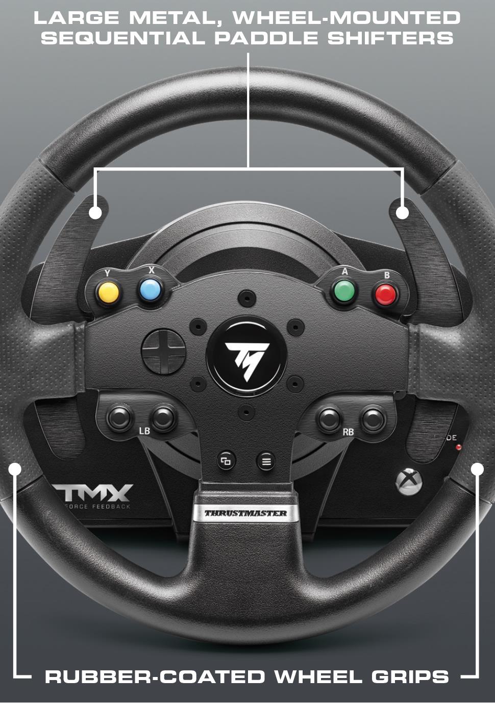 Thrustmaster TMX PRO Force Feedback Racing Wheel - flash vidéo