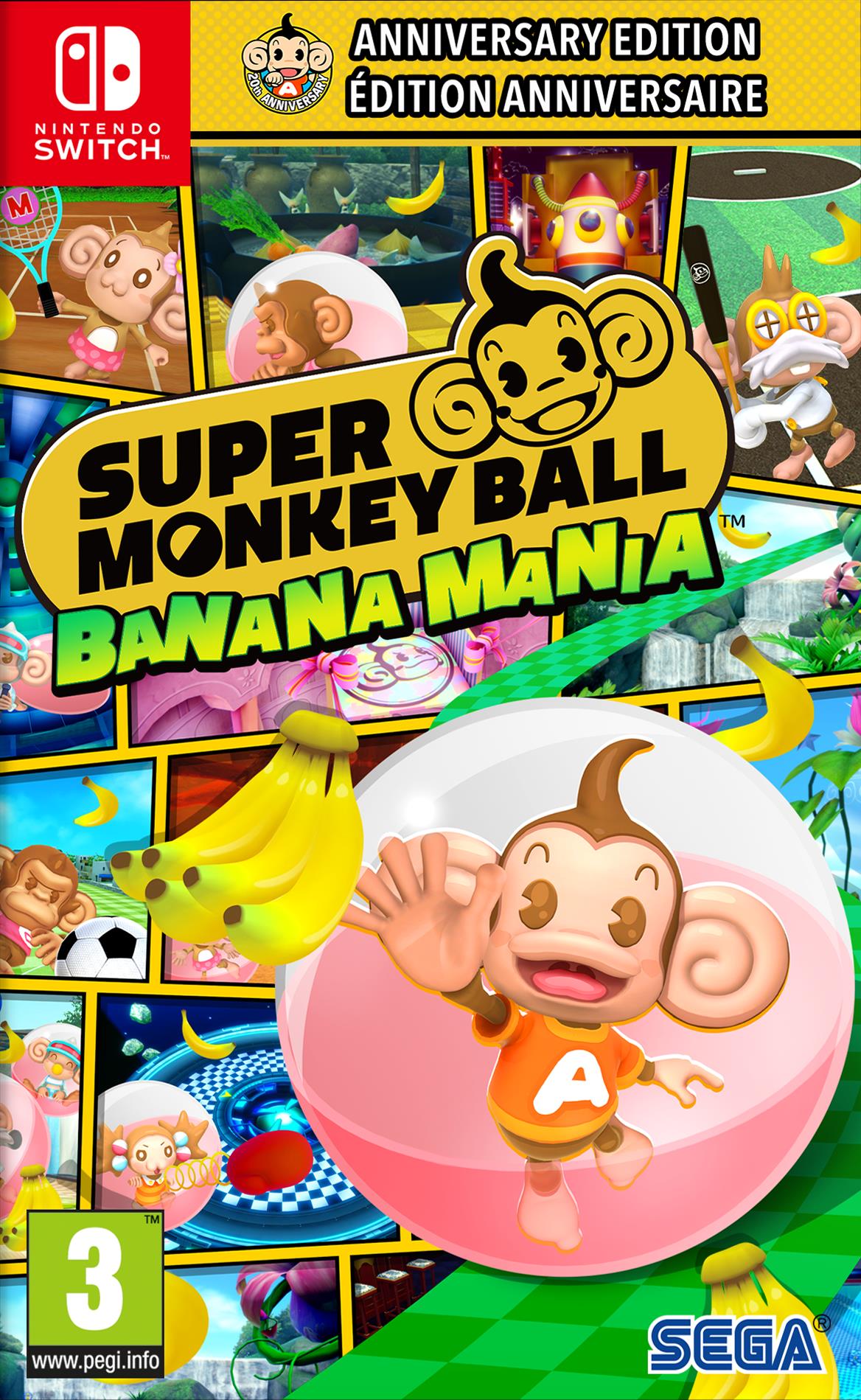 Super Monkey Ball Banana Mania - Anniversary Edition - flash vidéo