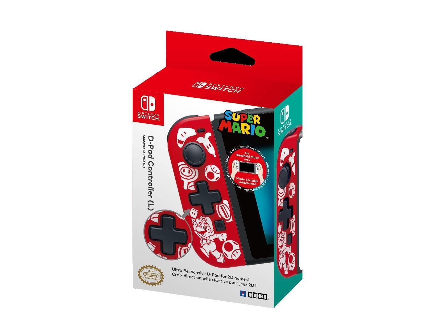 HORI - Nintendo Switch D-Pad Controller (L) Super Mario Edition (Switch) - flash vidéo