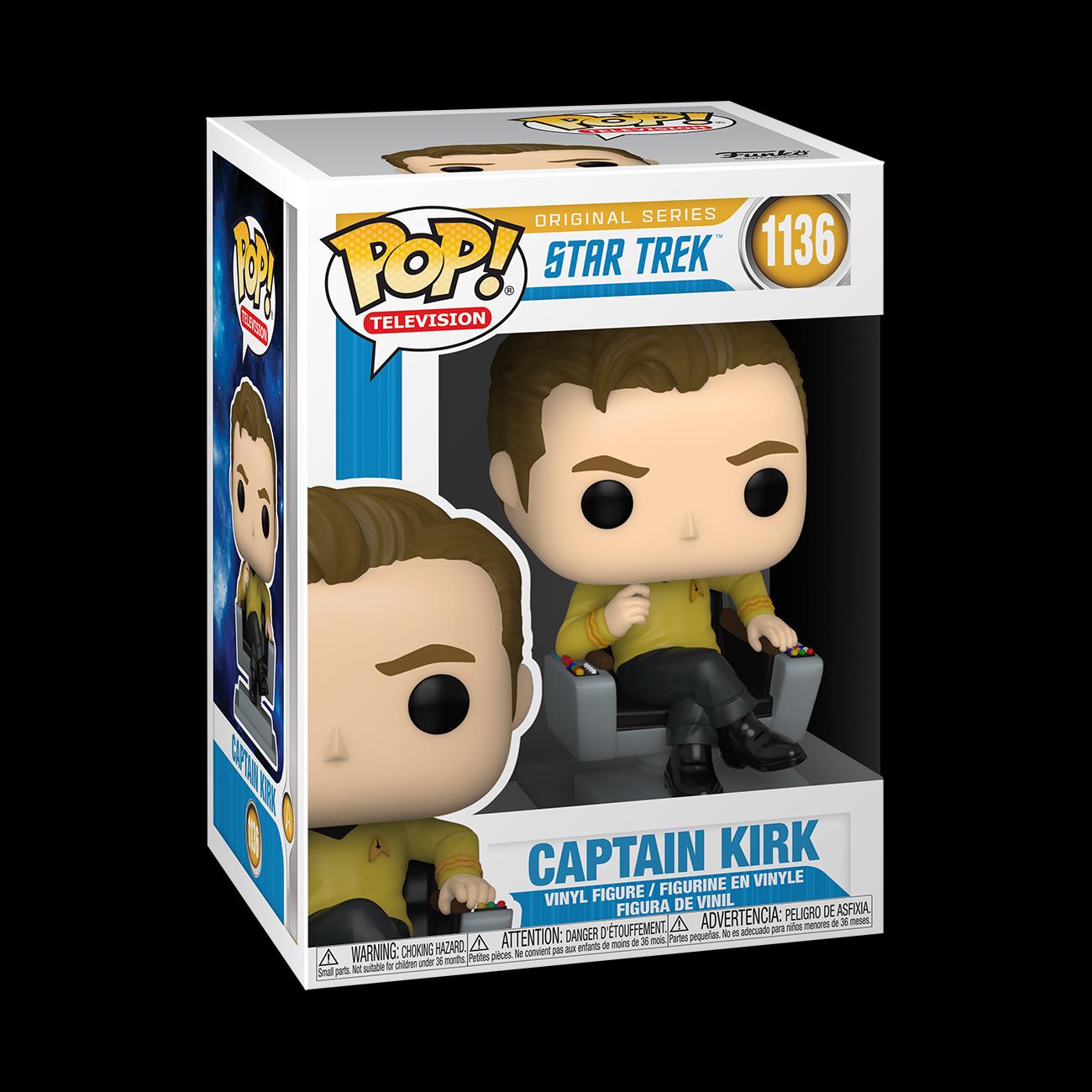 Funko Pop! TV: Star Trek: The Original Series - Captain Kirk - flash vidéo