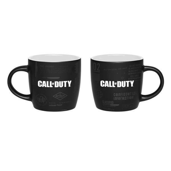 Call of Duty: Cold War Deux Mugs ColorÃ©s "Top Secret Documents" 250ml - flash vidéo