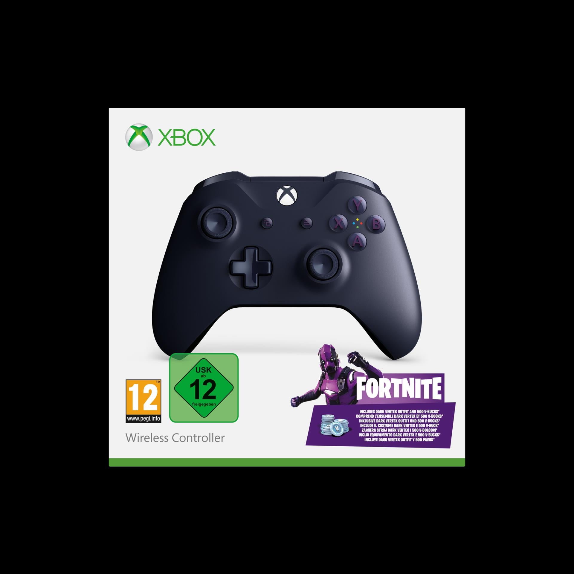 Xbox One Wireless Bluetooth Controller Fortnite Vertex Bundle Limited Edition - flash vidéo