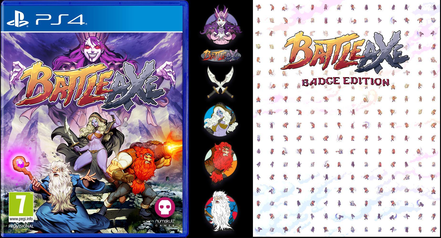 Battle Axe Badge Edition (PS4) - flash vidéo