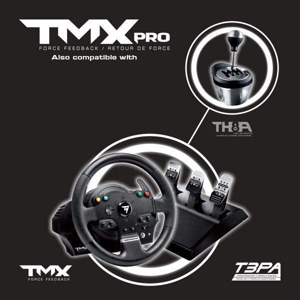Thrustmaster TMX PRO Force Feedback Racing Wheel - flash vidéo