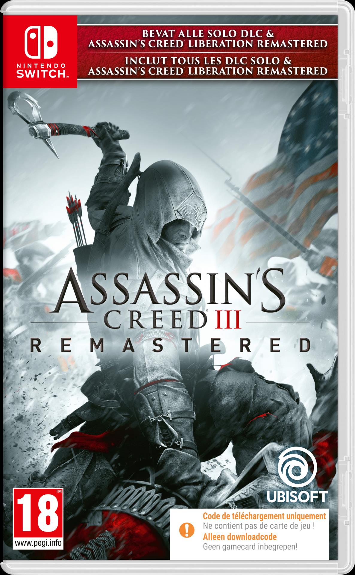 Assassin's Creed III Remaster (Code-in-a-box)