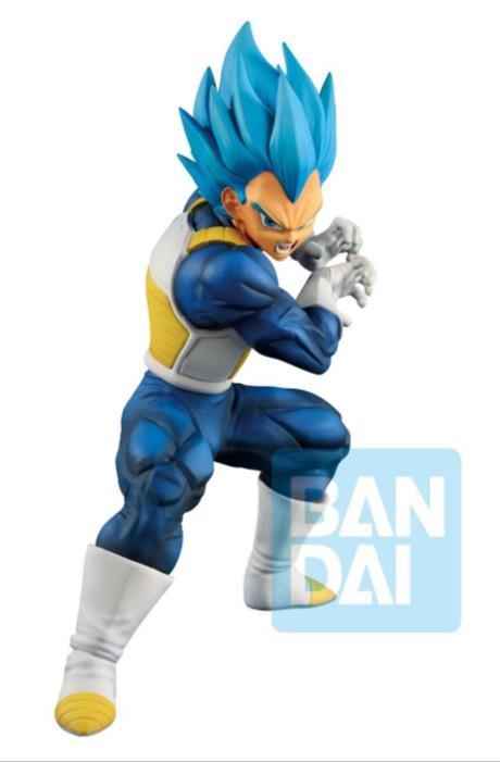 Dragon Ball Super - Ichibansho Super Saiyan God Evolved Vegeta Ultimate Variation Figure 18cm - flash vidéo