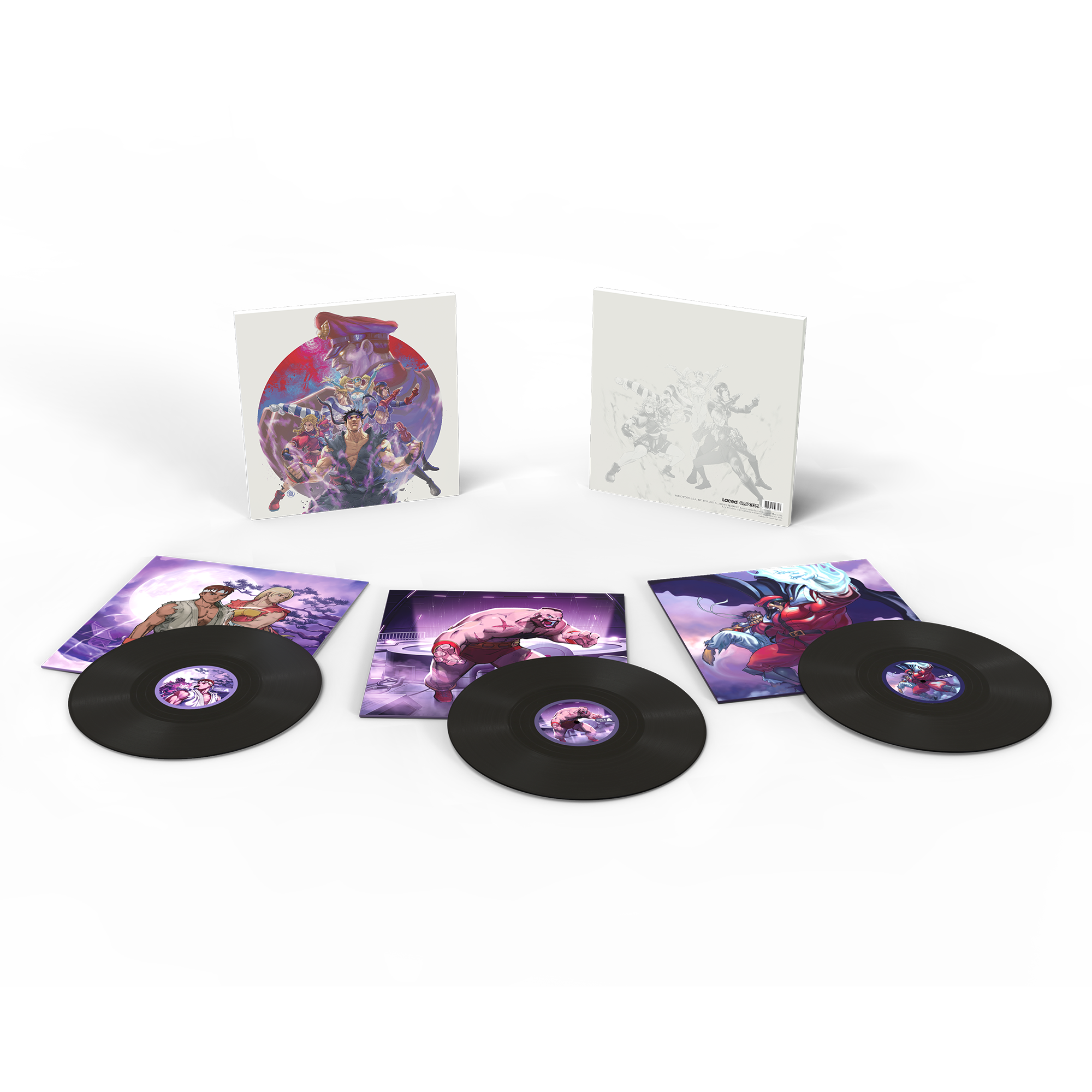 Street Fighter Alpha 3 Original Soundtrack - 3-LP Black Vinyl