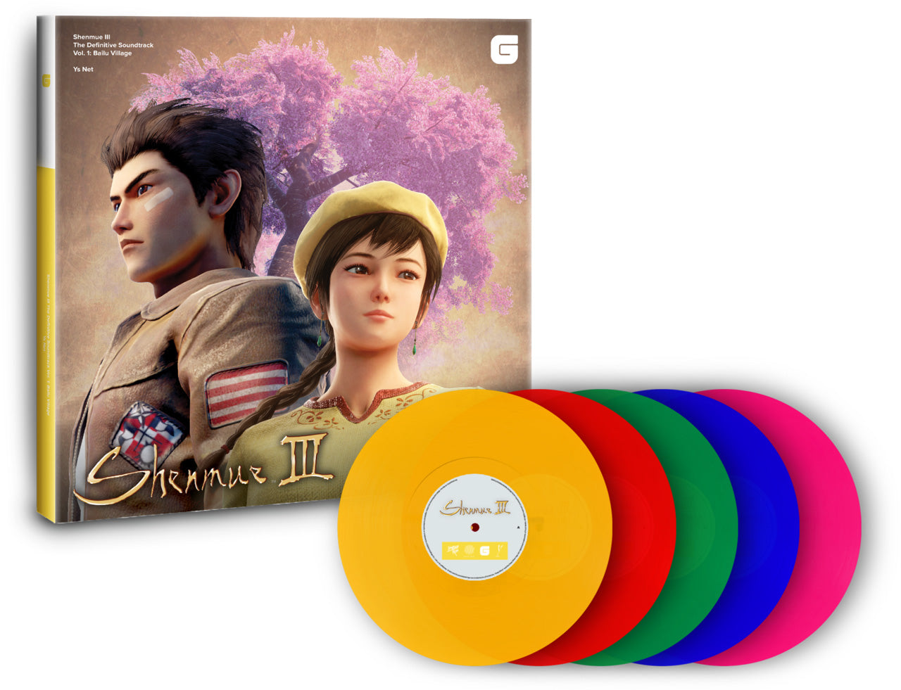 Shenmue 3 The Definitive Soundtrack Vol.1: Bailu Village - 5 Colored LP
