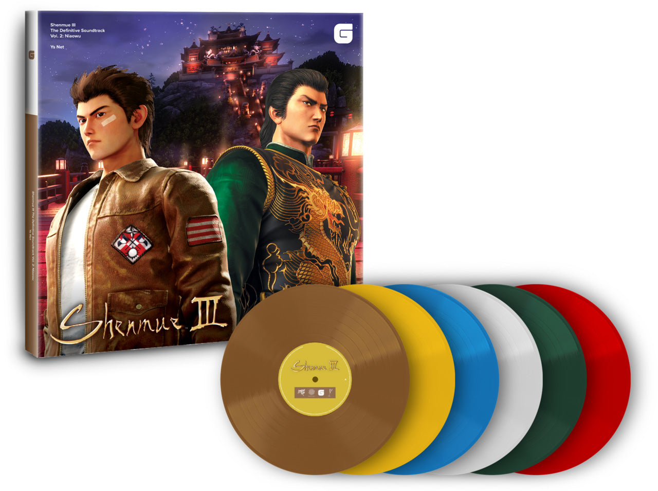 Shenmue 3 The Definitive Soundtrack Vol.2: Niaowu - 6 Colored LP
