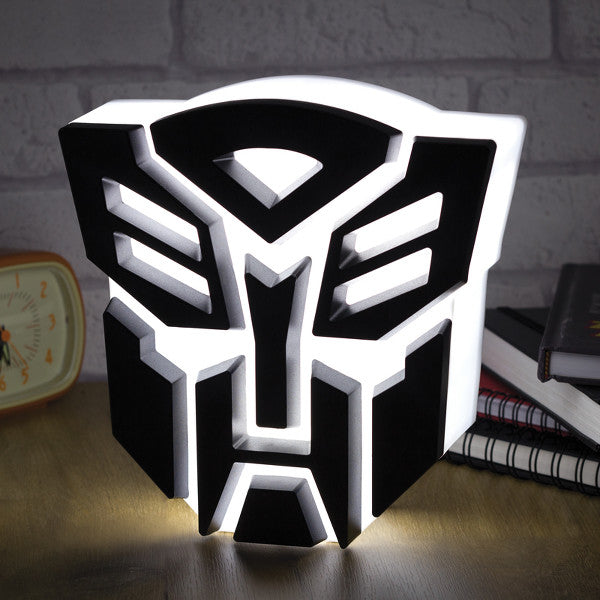 Transformers - Lampe de bureau / Applique murale 3D Autobots Logo