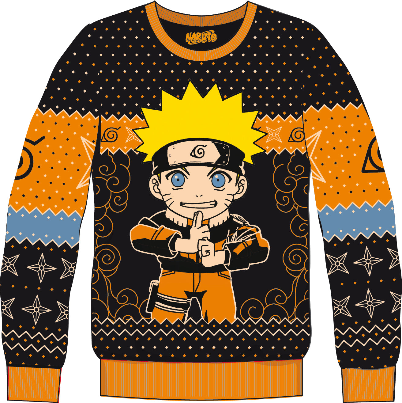Naruto - Pull de Noël - Multi Clonâge - 10 ans - flash vidéo