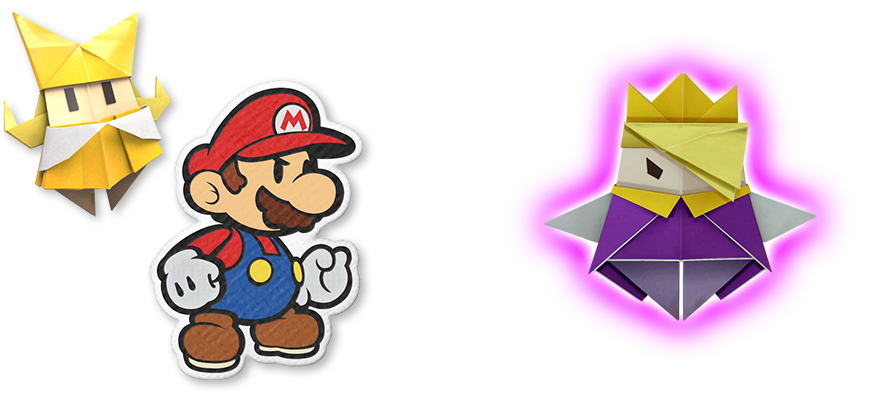 § Paper Mario The Origami King - flash vidéo