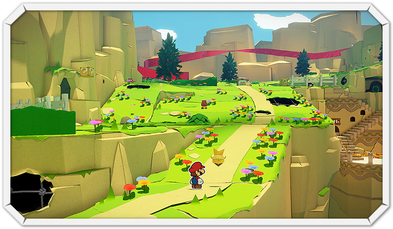 § Paper Mario The Origami King - flash vidéo