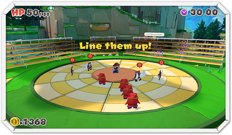 § Paper Mario The Origami King - flash vidéo