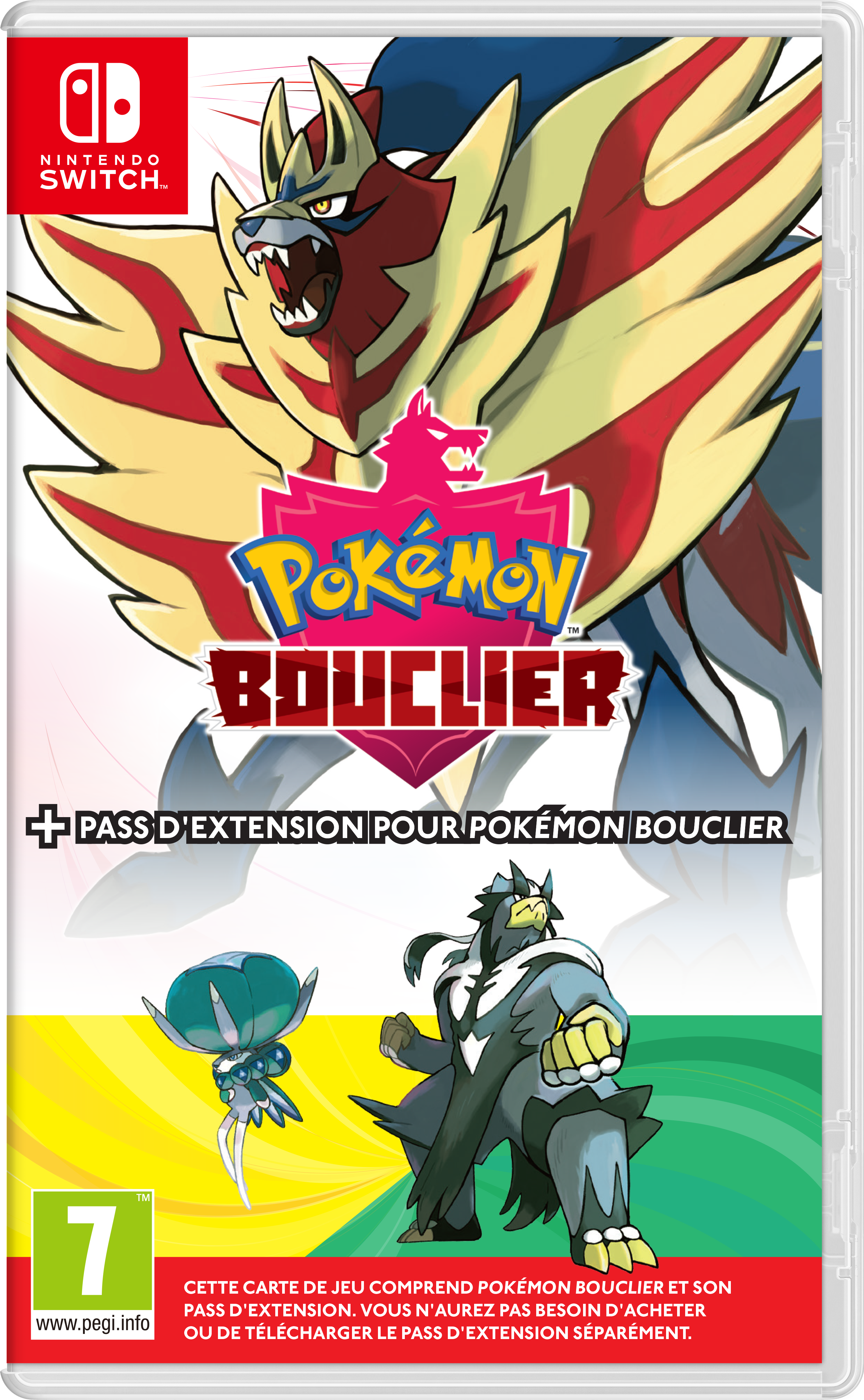 § Pokémon Bouclier + Pass d'extension - flash vidéo