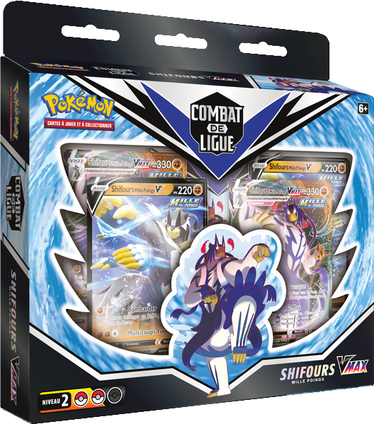 Pokémon JCC - Deck Combat de Ligue Shifours (Poing Final-VMAX ou Mille Poings-VMAX - 1x Boite aléatoire)
