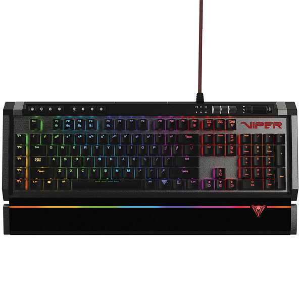 Viper Gaming V770 RGB Mechanical Azerty Gaming Keyboard - flash vidéo