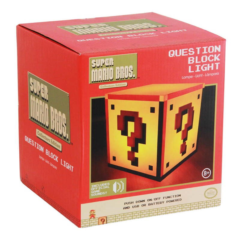 Nintendo - Super Mario Bros. Question Block Light V2
