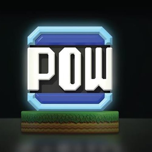 Super Mario bros. - Lampe Icon Bloc Pow - flash vidéo