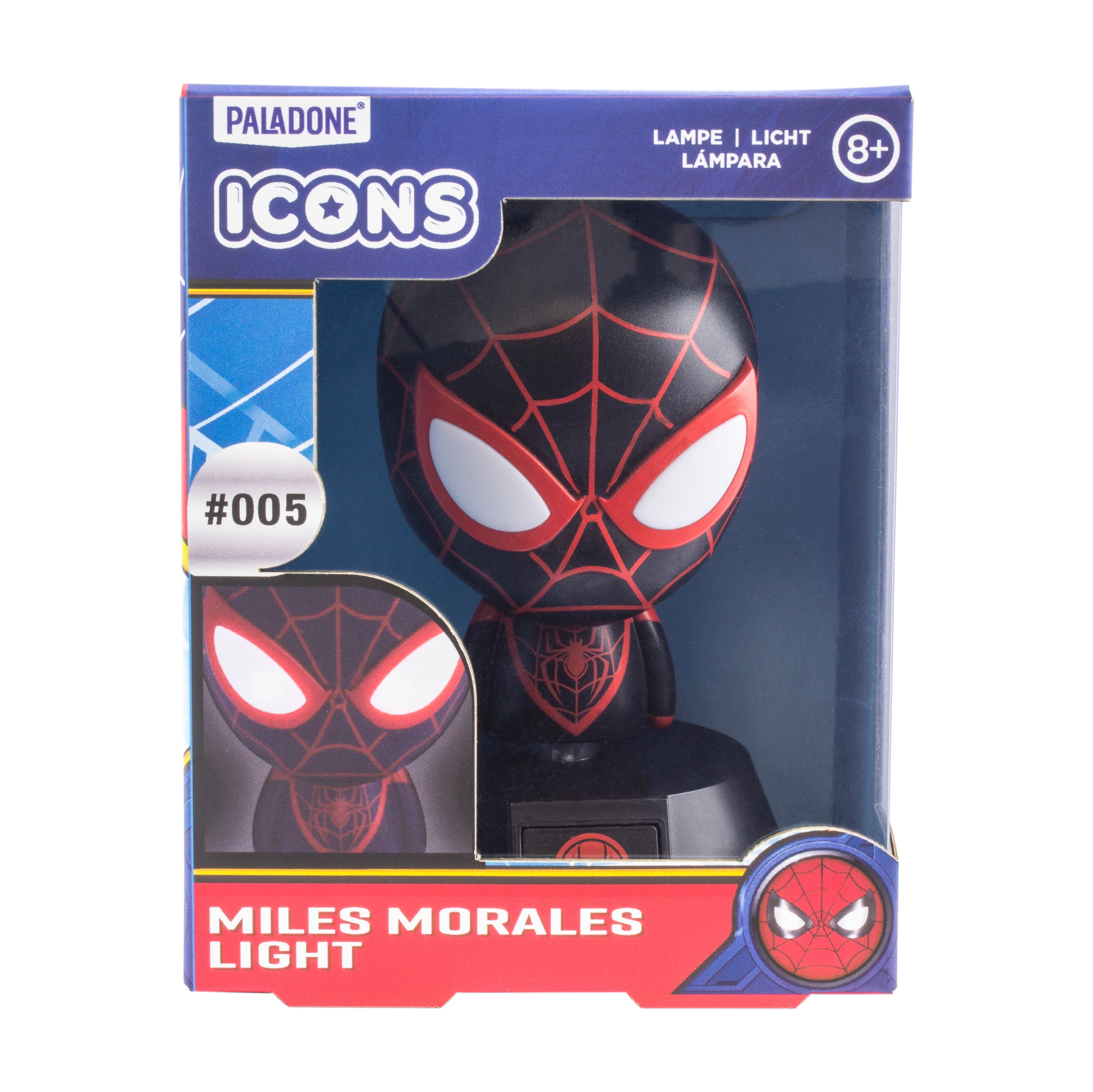 Marvel - Lampe Icon Spider-Man Miles Morales - flash vidéo