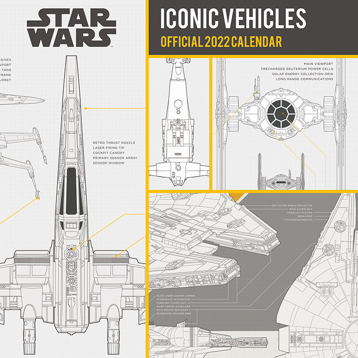 Star Wars - Vehicules Iconique Calendrier 2022 - flash vidéo