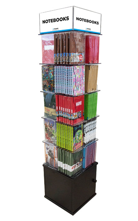 Notebook Spinner Stationery Display