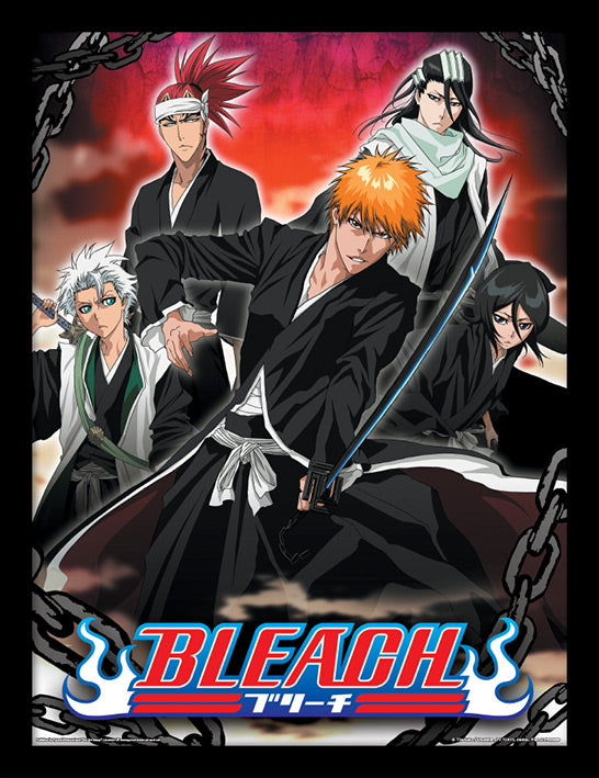 Bleach - Impression encadrée Enchaîné - flash vidéo