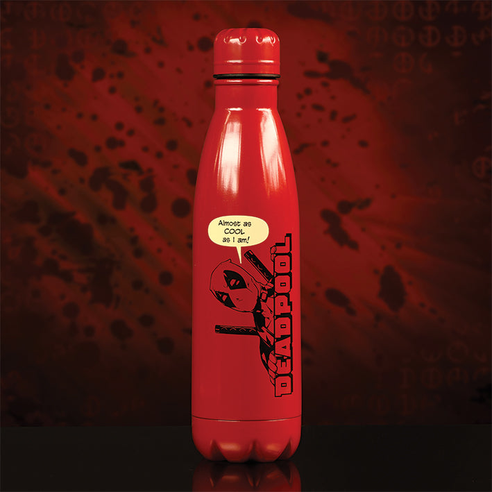 Deadpool - Peek-a-Boo Bouteille d'Eau en Métal 550 ml - flash vidéo