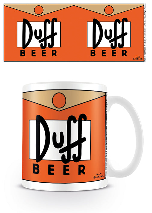 Les Simpsons - Bière Duff Coffee Mug 315ml - flash vidéo