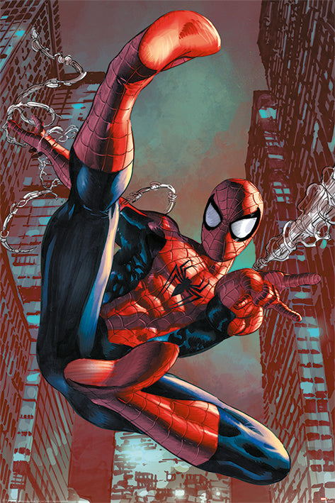 Marvel - Spider-Man Toile Maxi Poster - flash vidéo