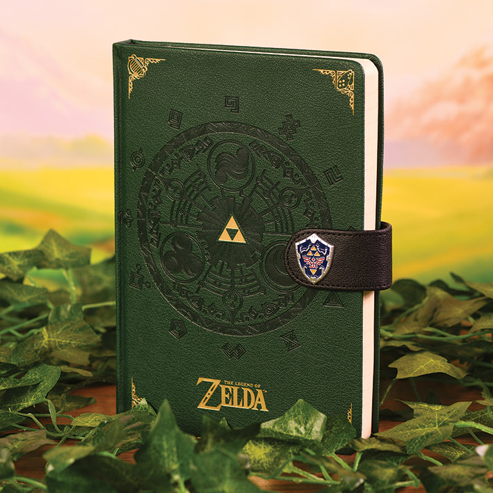 The Legend of Zelda - Triforce Cahier Premium A5 - flash vidéo