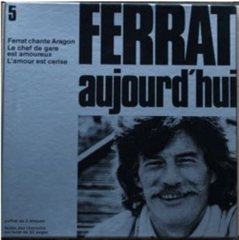 Jean Ferrat – Ferrat Aujourd'hui-coffret n°5- 1979/1980 (Edition 1980) [Vinyle 33Tours] - flash vidéo